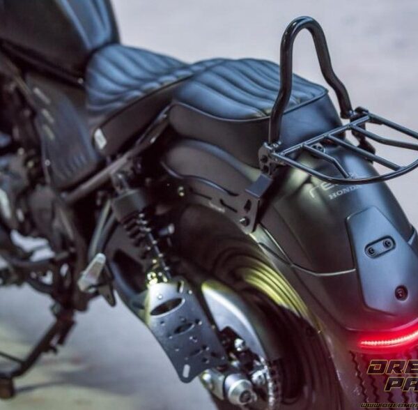 Garde-boue arrière avec éclairage intégré Honda Rebel