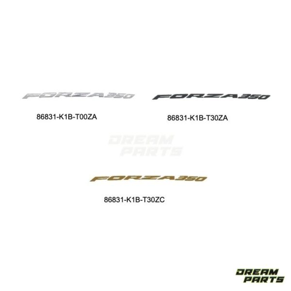 Emblème Sticker Honda Forza 350