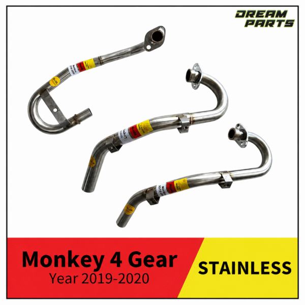 Collecteur d'échappement Honda Monkey 4 vitesses